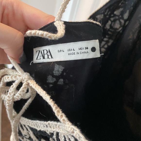 Zara crochet mini dress - Picture 3 of 4